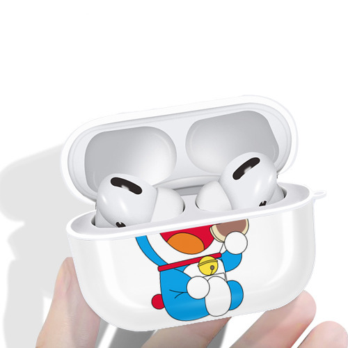 ドラえもん Doraemon 【AirPods Pro用】ハードシェル保護ケース 耐衝撃・防指紋・カラビナ付き商品仕様