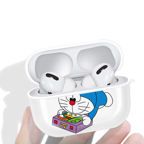 ドラえもん Doraemon 【AirPods Pro用】ハードシェル保護ケース 耐衝撃・防指紋・カラビナ付き商品仕様
