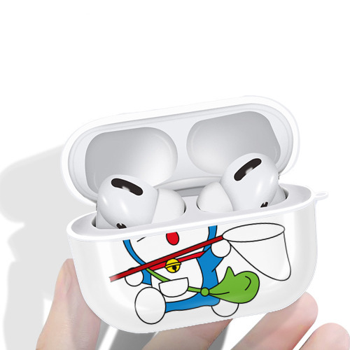 ドラえもん Doraemon 【AirPods Pro用】ハードシェル保護ケース 耐衝撃・防指紋・カラビナ付き商品仕様