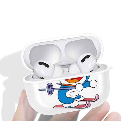ドラえもん Doraemon 【AirPods Pro用】ハードシェル保護ケース 耐衝撃・防指紋・カラビナ付き商品仕様