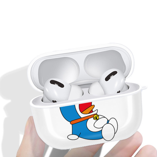 ドラえもん Doraemon 【AirPods Pro用】ハードシェル保護ケース 耐衝撃・防指紋・カラビナ付き商品仕様