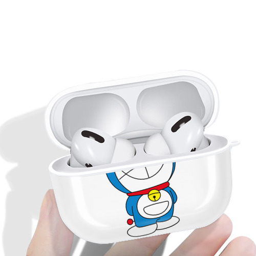 ドラえもん Doraemon 【AirPods Pro用】ハードシェル保護ケース 耐衝撃・防指紋・カラビナ付き商品仕様