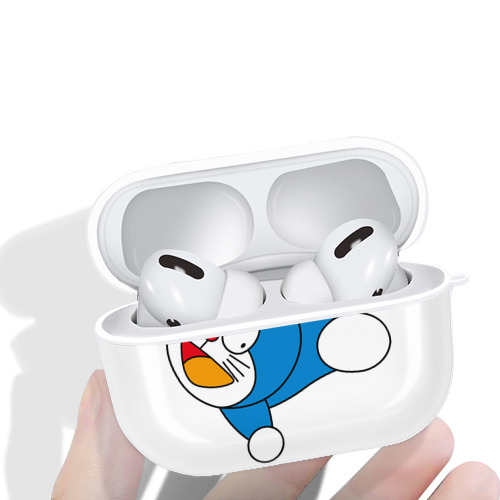 ドラえもん Doraemon 【AirPods Pro用】ハードシェル保護ケース 耐衝撃・防指紋・カラビナ付き商品仕様