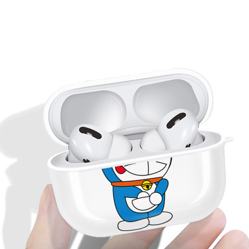 ドラえもん Doraemon 【AirPods Pro用】ハードシェル保護ケース 耐衝撃・防指紋・カラビナ付き商品仕様