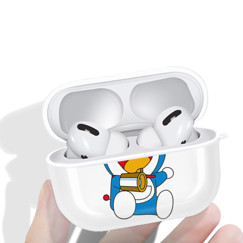 ドラえもん Doraemon 【AirPods Pro用】ハードシェル保護ケース 耐衝撃・防指紋・カラビナ付き商品仕様