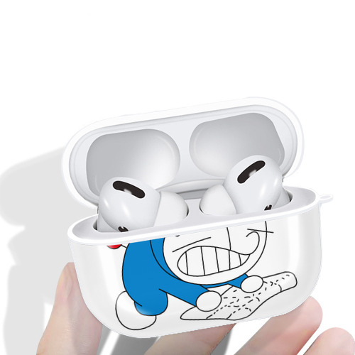 ドラえもん Doraemon 【AirPods Pro用】ハードシェル保護ケース 耐衝撃・防指紋・カラビナ付き商品仕様