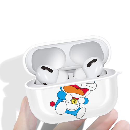 ドラえもん Doraemon 【AirPods Pro用】ハードシェル保護ケース 耐衝撃・防指紋・カラビナ付き商品仕様