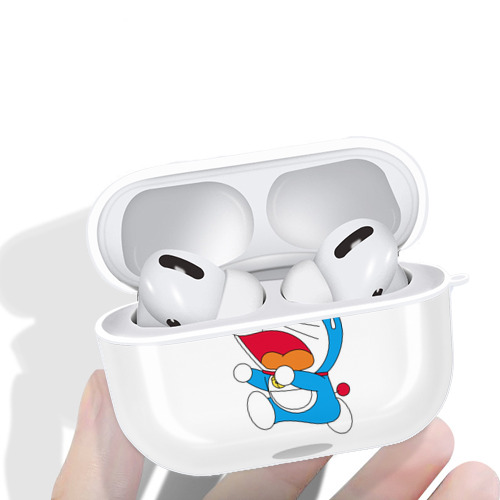 ドラえもん Doraemon 【AirPods Pro用】ハードシェル保護ケース 耐衝撃・防指紋・カラビナ付き商品仕様