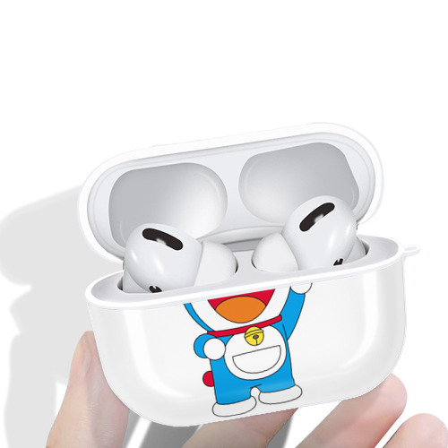 ドラえもん Doraemon 【AirPods Pro用】ハードシェル保護ケース 耐衝撃・防指紋・カラビナ付き商品仕様