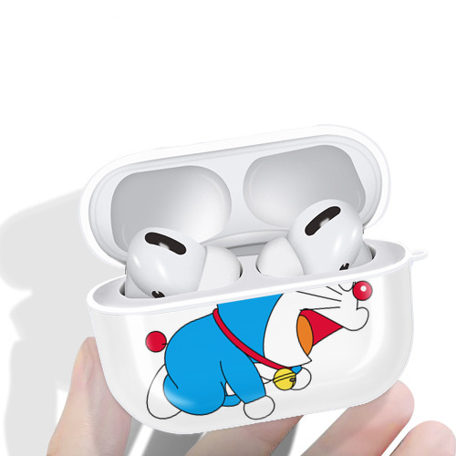 ドラえもん Doraemon 【AirPods Pro用】ハードシェル保護ケース 耐衝撃・防指紋・カラビナ付き商品仕様