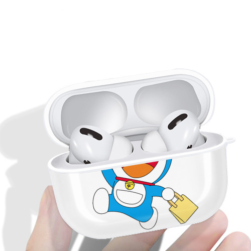 ドラえもん Doraemon 【AirPods Pro用】ハードシェル保護ケース 耐衝撃・防指紋・カラビナ付き商品仕様