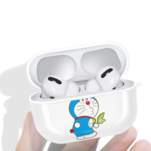 ドラえもん Doraemon 【AirPods Pro用】ハードシェル保護ケース 耐衝撃・防指紋・カラビナ付き商品仕様