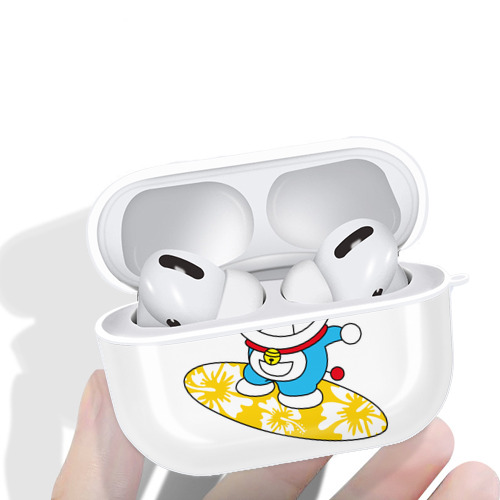 ドラえもん Doraemon 【AirPods Pro用】ハードシェル保護ケース 耐衝撃・防指紋・カラビナ付き商品仕様