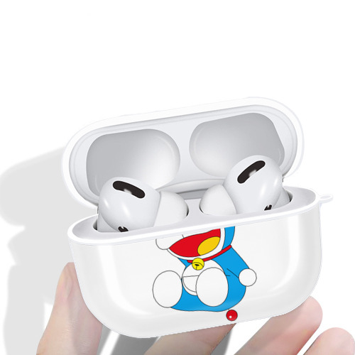 ドラえもん Doraemon 【AirPods Pro用】ハードシェル保護ケース 耐衝撃・防指紋・カラビナ付き商品仕様