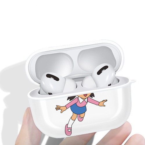ドラえもん みなもと しずか Doraemon Shizuka Minamoto 【AirPods Pro用】ハードシェル保護ケース 耐衝撃・防指紋・カラビナ付き商品仕様