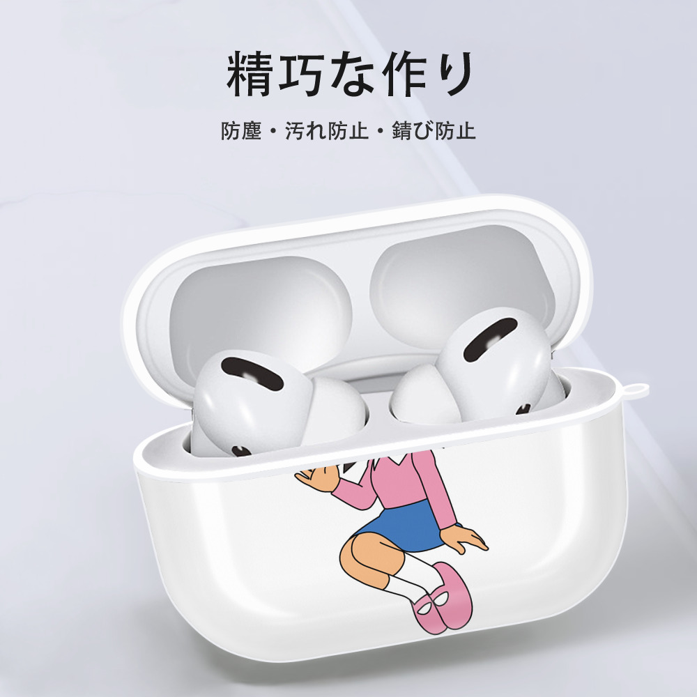 ドラえもん みなもと しずか Doraemon Shizuka Minamoto 【AirPods Pro用】ハードシェル保護ケース 耐衝撃・防指紋・カラビナ付き商品仕様