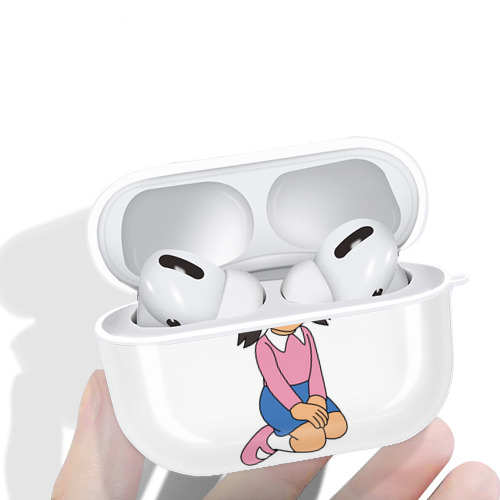 ドラえもん みなもと しずか Doraemon Shizuka Minamoto 【AirPods Pro用】ハードシェル保護ケース 耐衝撃・防指紋・カラビナ付き商品仕様