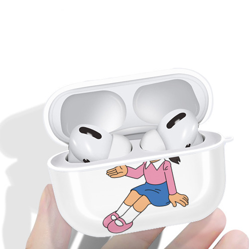 ドラえもん みなもと しずか Doraemon Shizuka Minamoto 【AirPods Pro用】ハードシェル保護ケース 耐衝撃・防指紋・カラビナ付き商品仕様