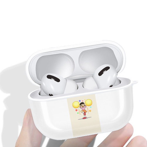ドラえもん みなもと しずか Doraemon Shizuka Minamoto 【AirPods Pro用】ハードシェル保護ケース 耐衝撃・防指紋・カラビナ付き商品仕様