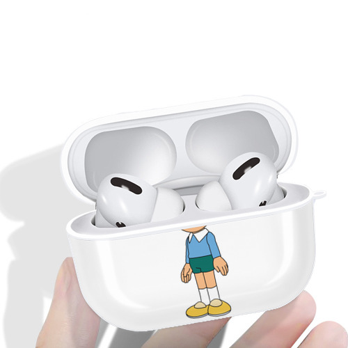 ドラえもん 骨川 スネ夫 Doraemon Honekawa Suneo 【AirPods Pro用】ハードシェル保護ケース 耐衝撃・防指紋・カラビナ付き商品仕様