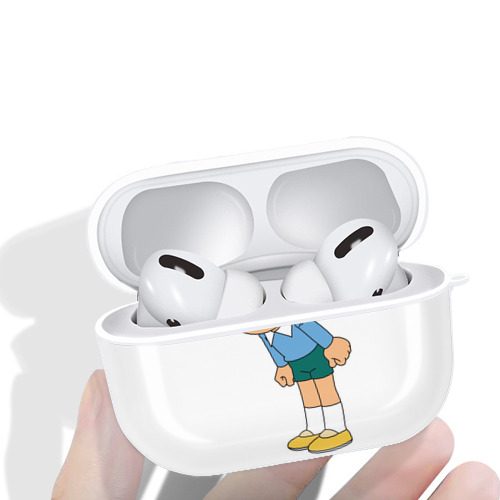 ドラえもん 骨川 スネ夫 Doraemon Honekawa Suneo 【AirPods Pro用】ハードシェル保護ケース 耐衝撃・防指紋・カラビナ付き商品仕様