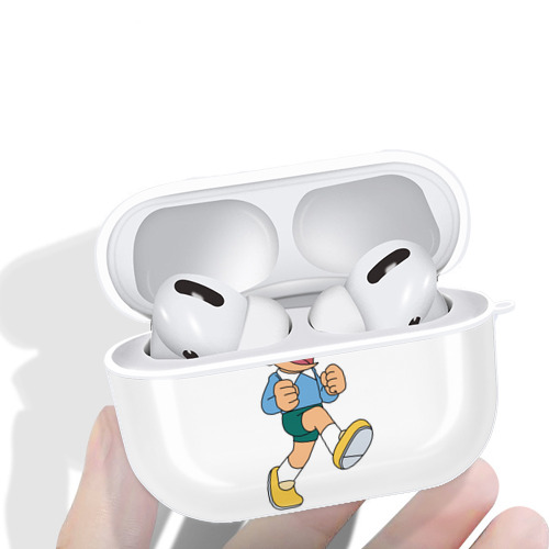ドラえもん 骨川 スネ夫 Doraemon Honekawa Suneo 【AirPods Pro用】ハードシェル保護ケース 耐衝撃・防指紋・カラビナ付き商品仕様