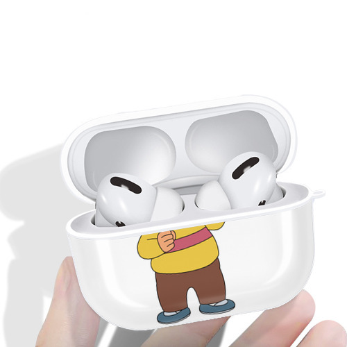ドラえもん 剛田武 Doraemon Gouta Takeshi 【AirPods Pro用】ハードシェル保護ケース 耐衝撃・防指紋・カラビナ付き商品仕様