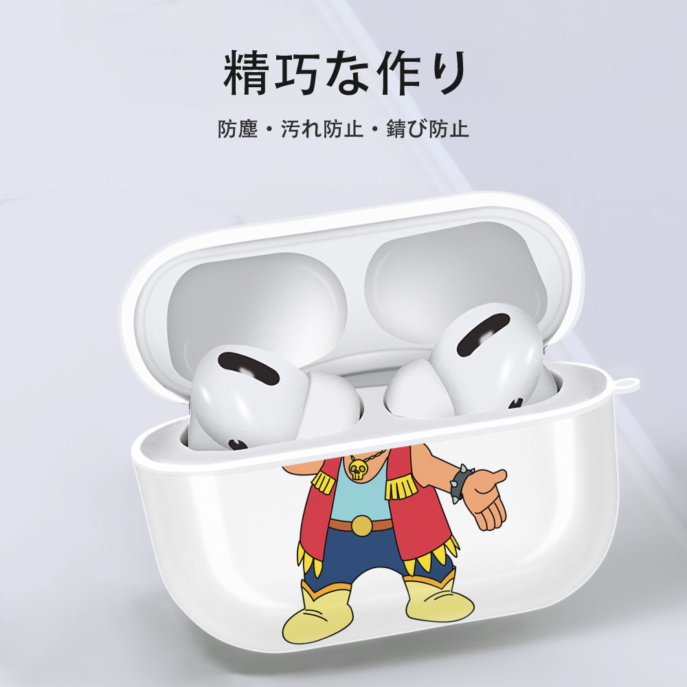 ドラえもん 剛田武 Doraemon Gouta Takeshi 【AirPods Pro用】ハードシェル保護ケース 耐衝撃・防指紋・カラビナ付き商品仕様