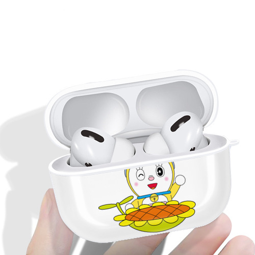 ドラえもん ドラミ Doraemon Dorami 【AirPods Pro用】ハードシェル保護ケース 耐衝撃・防指紋・カラビナ付き商品仕様