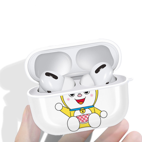 ドラえもん ドラミ Doraemon Dorami 【AirPods Pro用】ハードシェル保護ケース 耐衝撃・防指紋・カラビナ付き商品仕様