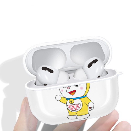 ドラえもん ドラミ Doraemon Dorami 【AirPods Pro用】ハードシェル保護ケース 耐衝撃・防指紋・カラビナ付き商品仕様