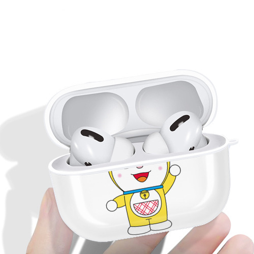 ドラえもん ドラミ Doraemon Dorami 【AirPods Pro用】ハードシェル保護ケース 耐衝撃・防指紋・カラビナ付き商品仕様