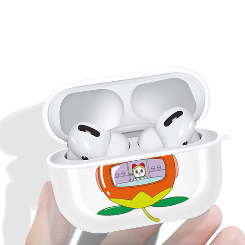 ドラえもん ドラミ Doraemon Dorami 【AirPods Pro用】ハードシェル保護ケース 耐衝撃・防指紋・カラビナ付き商品仕様