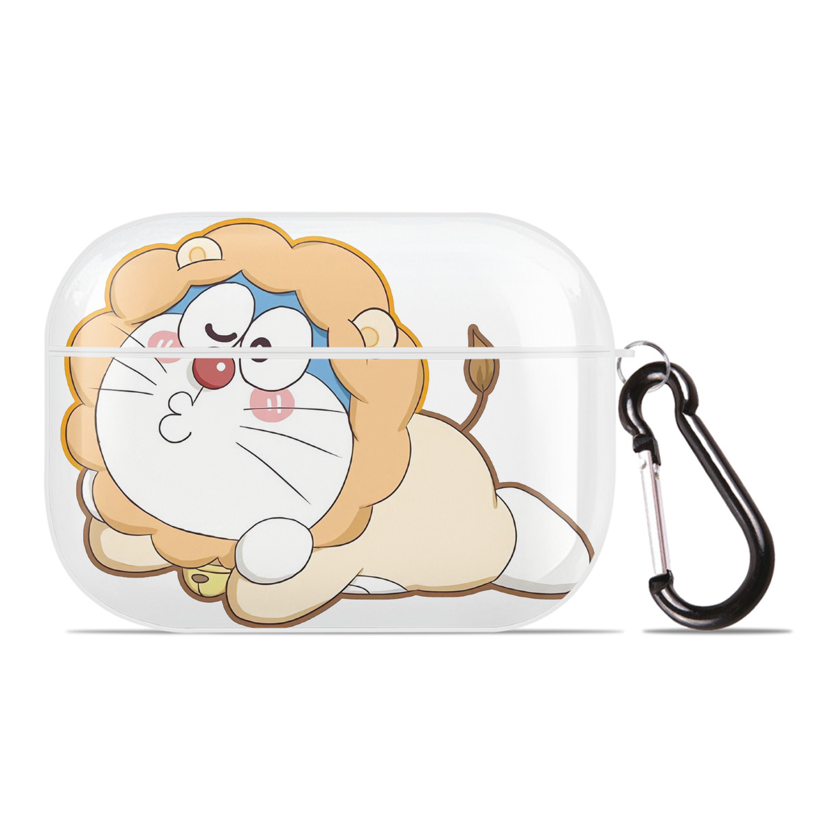 （画像用） ドラえもん Doraemon 【AirPods Pro用】ハードシェル保護ケース 耐衝撃・防指紋・カラビナ付き商品仕様
