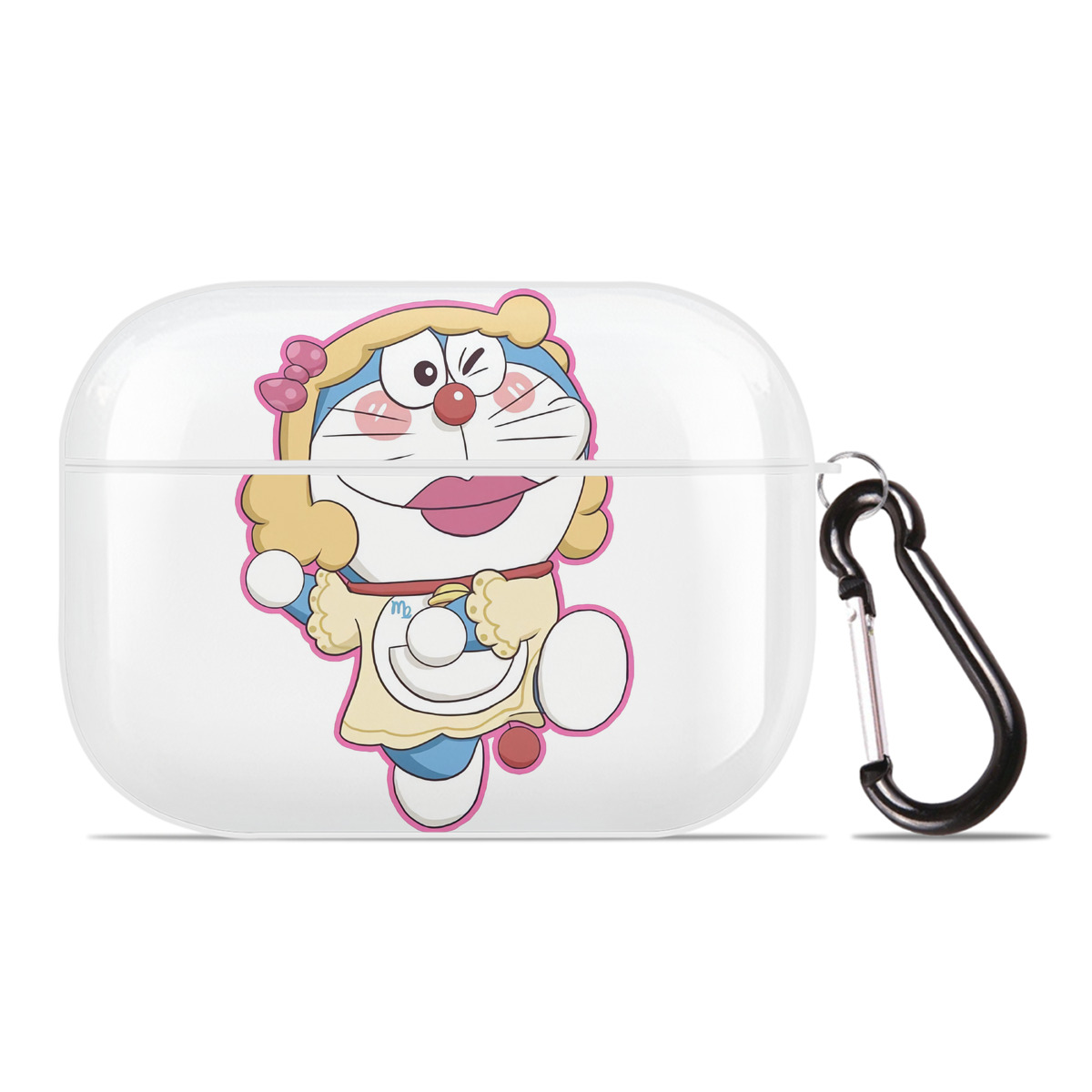 （画像用） ドラえもん Doraemon 【AirPods Pro用】ハードシェル保護ケース 耐衝撃・防指紋・カラビナ付き商品仕様
