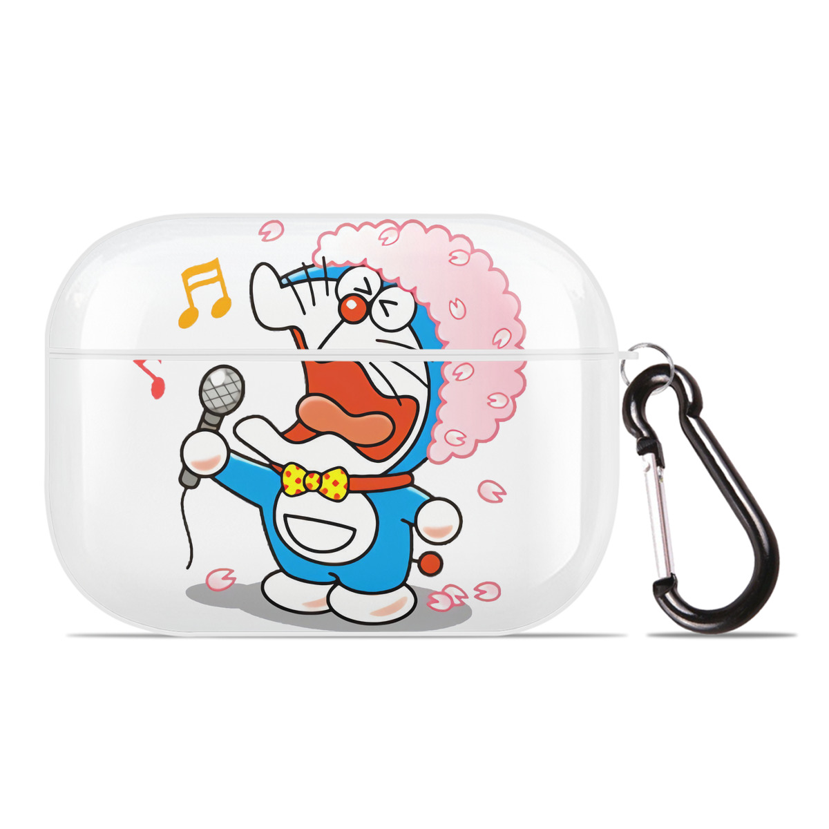 （画像用） ドラえもん Doraemon 【AirPods Pro用】ハードシェル保護ケース 耐衝撃・防指紋・カラビナ付き商品仕様