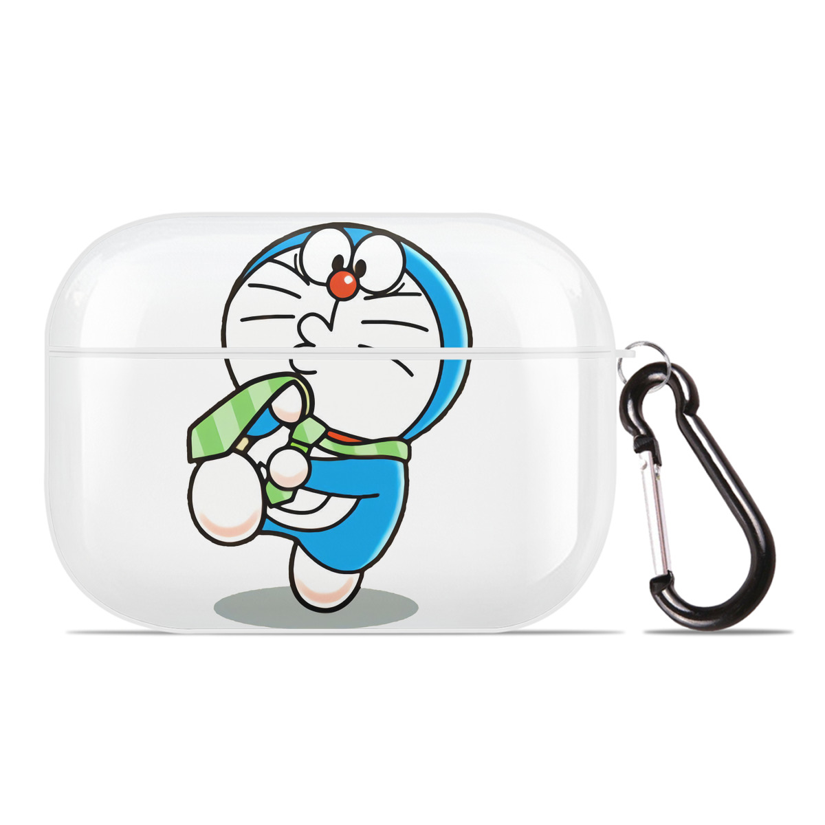 （画像用） ドラえもん Doraemon 【AirPods Pro用】ハードシェル保護ケース 耐衝撃・防指紋・カラビナ付き商品仕様
