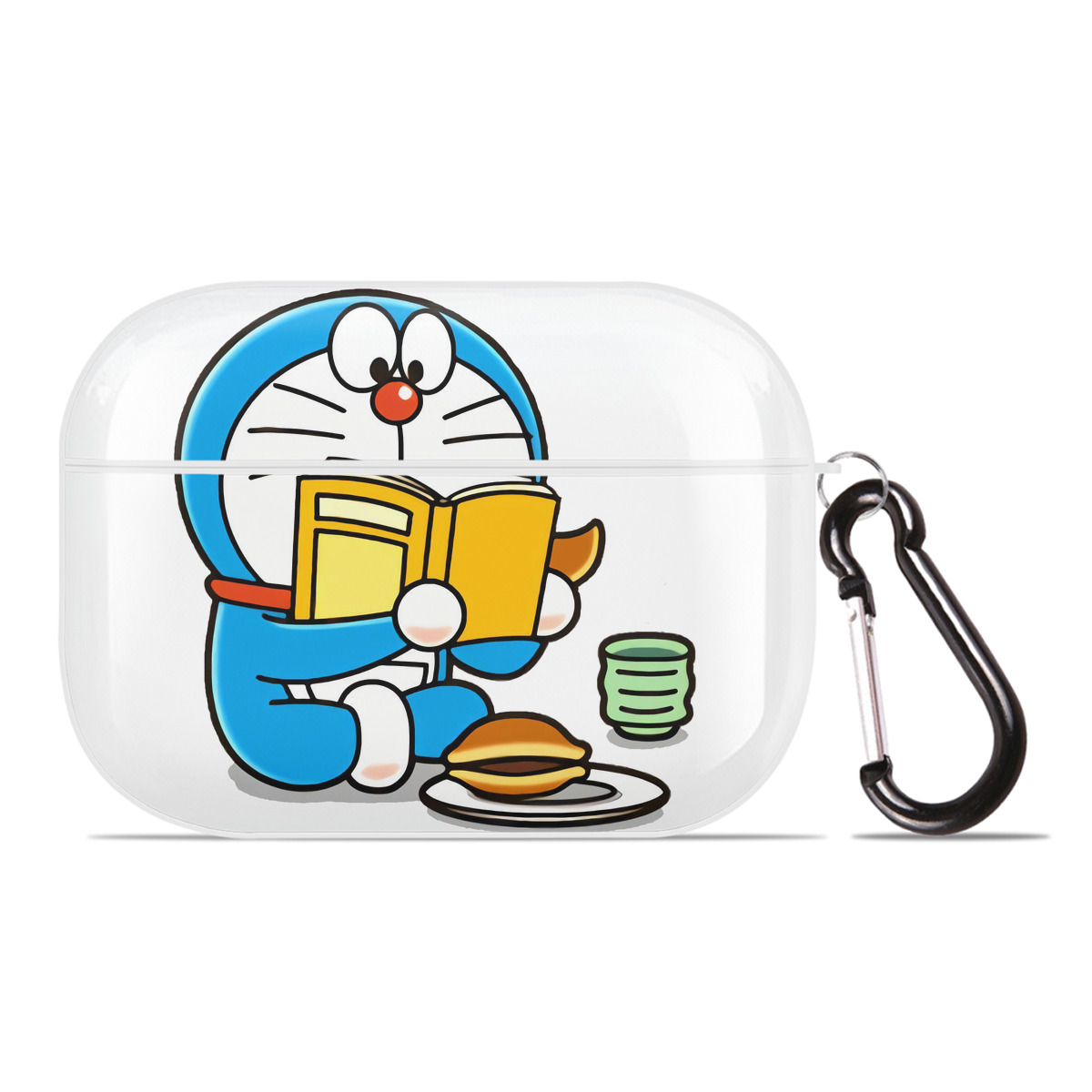 （画像用） ドラえもん Doraemon 【AirPods Pro用】ハードシェル保護ケース 耐衝撃・防指紋・カラビナ付き商品仕様