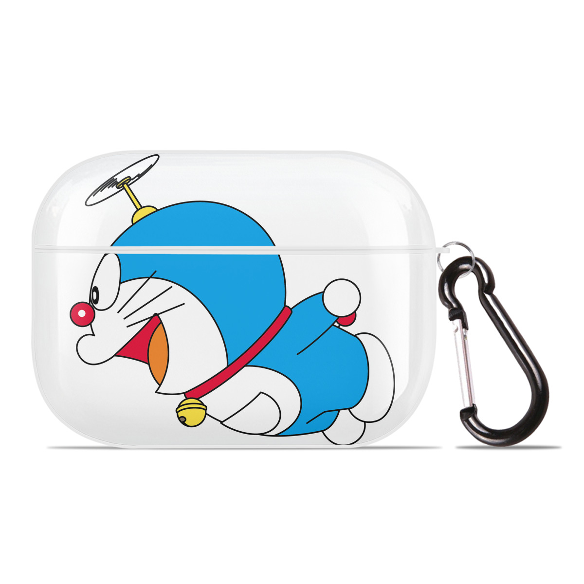 （画像用） ドラえもん Doraemon 【AirPods Pro用】ハードシェル保護ケース 耐衝撃・防指紋・カラビナ付き商品仕様