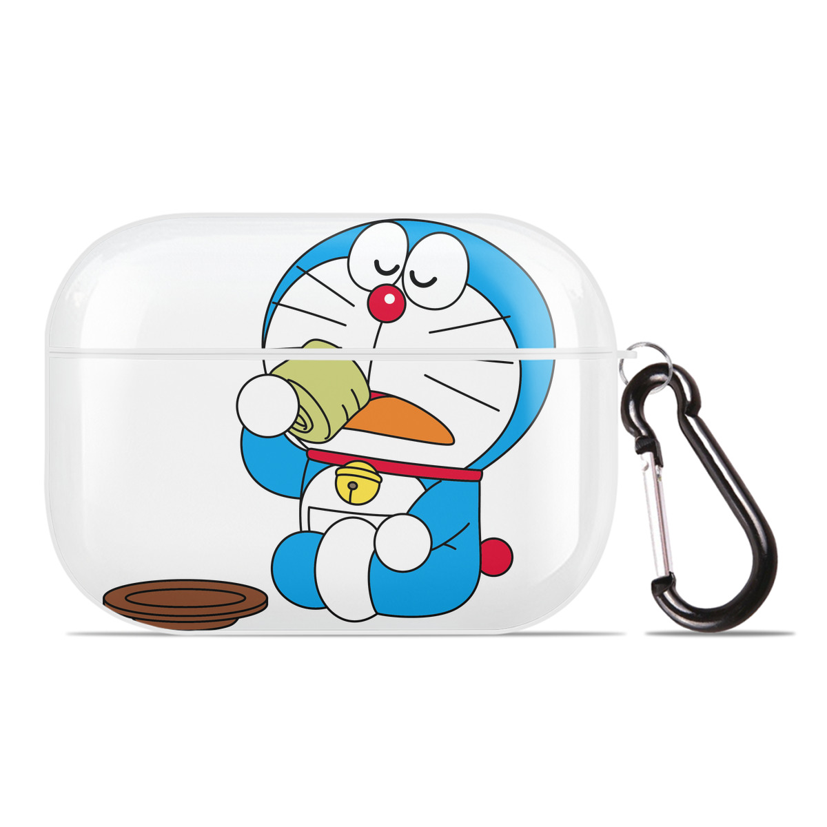 （画像用） ドラえもん Doraemon 【AirPods Pro用】ハードシェル保護ケース 耐衝撃・防指紋・カラビナ付き商品仕様