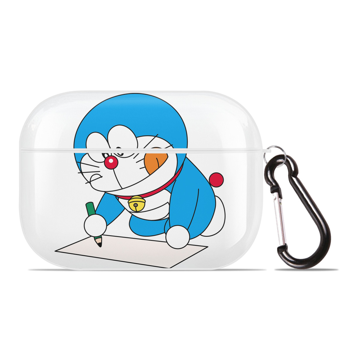 （画像用） ドラえもん Doraemon 【AirPods Pro用】ハードシェル保護ケース 耐衝撃・防指紋・カラビナ付き商品仕様