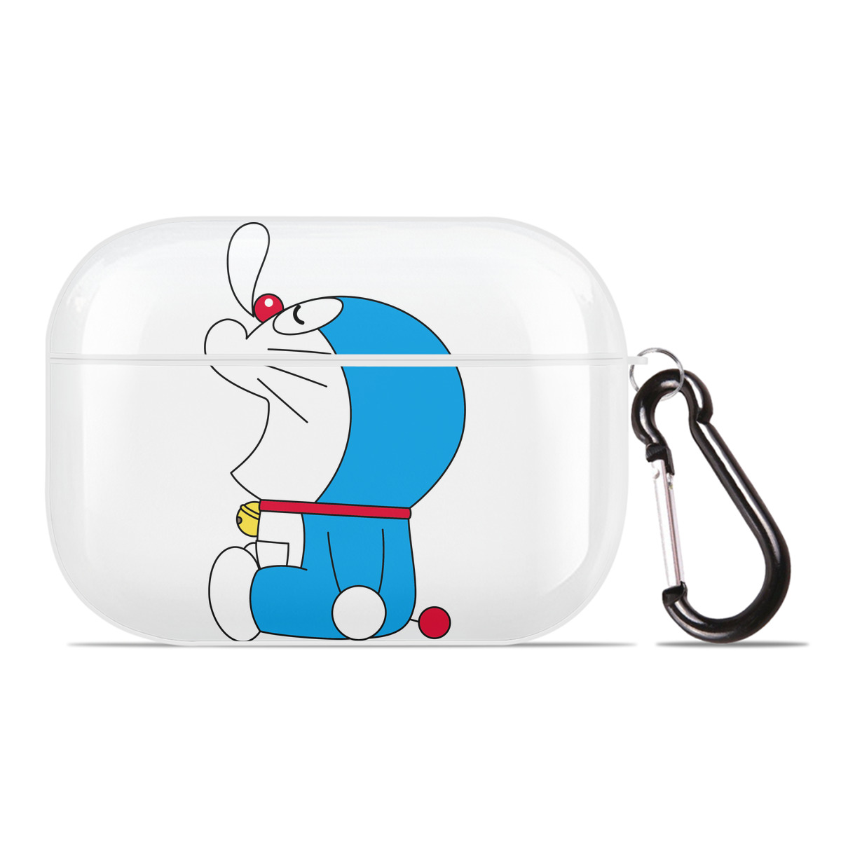 （画像用） ドラえもん Doraemon 【AirPods Pro用】ハードシェル保護ケース 耐衝撃・防指紋・カラビナ付き商品仕様
