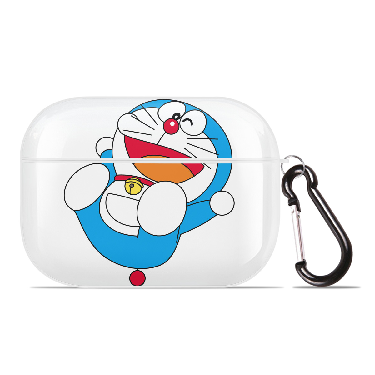 （画像用） ドラえもん Doraemon 【AirPods Pro用】ハードシェル保護ケース 耐衝撃・防指紋・カラビナ付き商品仕様