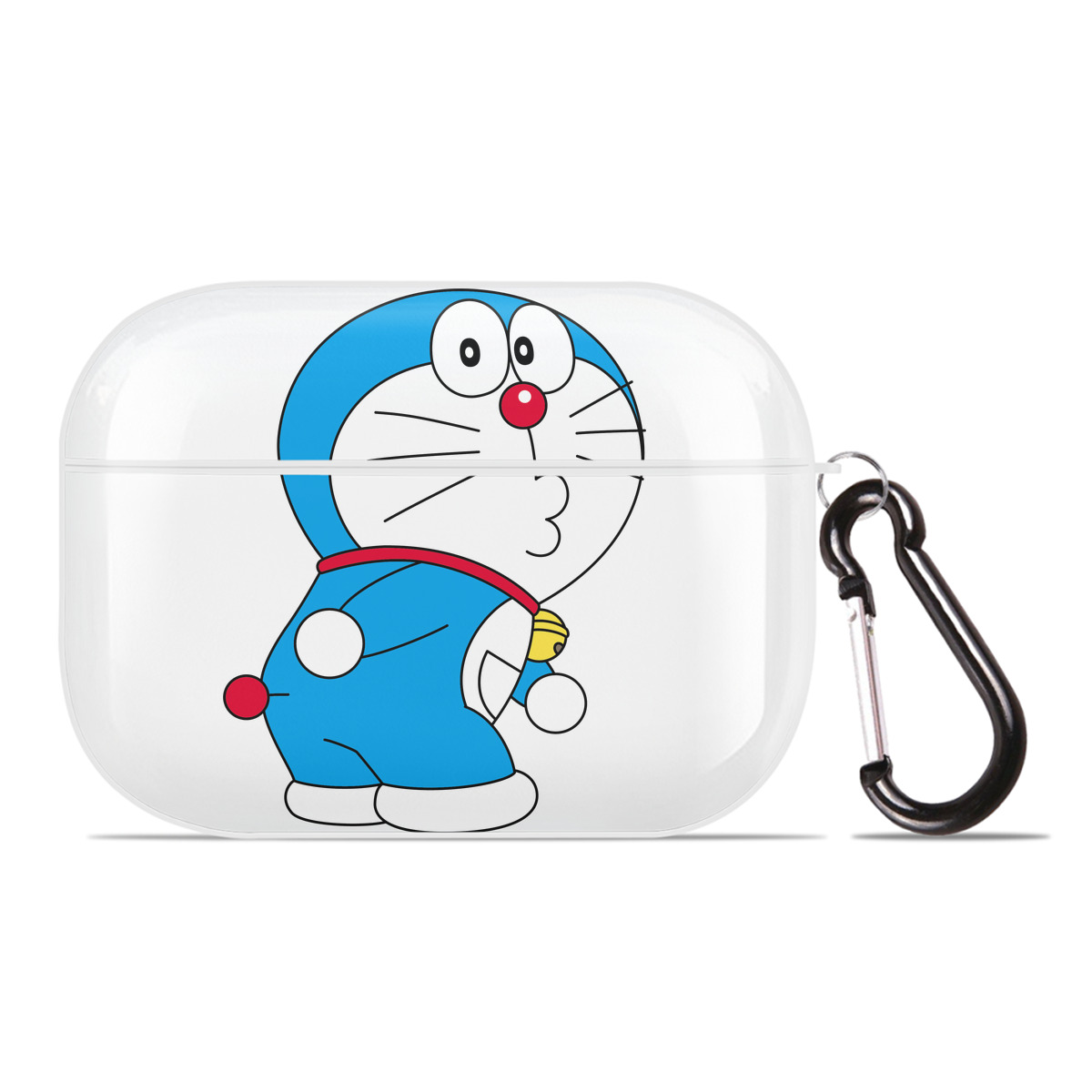 （画像用） ドラえもん Doraemon 【AirPods Pro用】ハードシェル保護ケース 耐衝撃・防指紋・カラビナ付き商品仕様