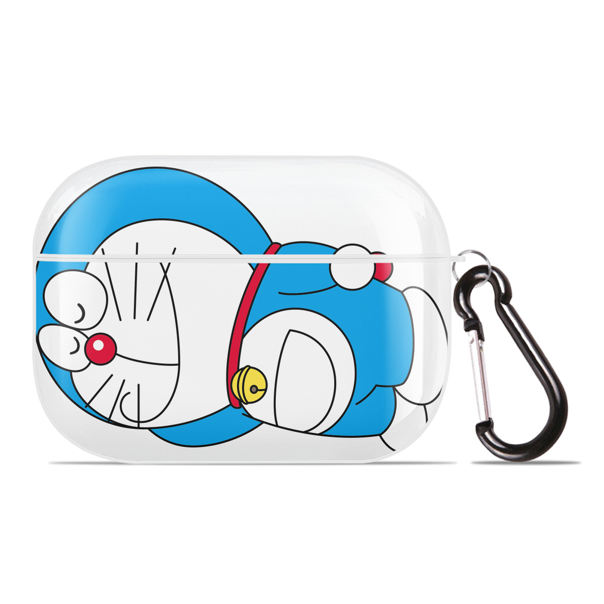 （画像用） ドラえもん Doraemon 【AirPods Pro用】ハードシェル保護ケース 耐衝撃・防指紋・カラビナ付き商品仕様