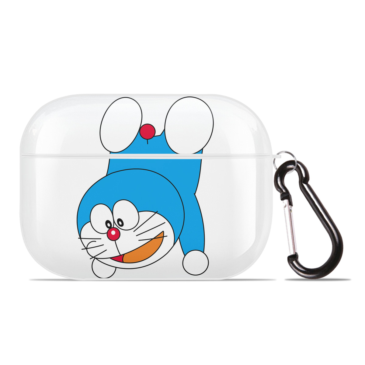 （画像用） ドラえもん Doraemon 【AirPods Pro用】ハードシェル保護ケース 耐衝撃・防指紋・カラビナ付き商品仕様