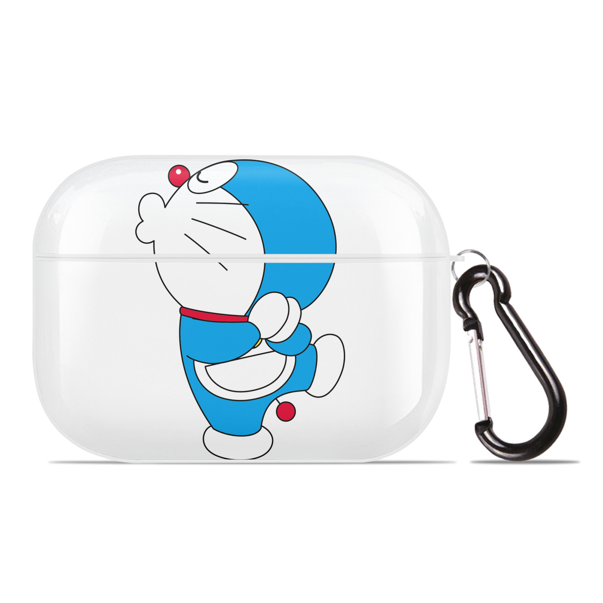 （画像用） ドラえもん Doraemon 【AirPods Pro用】ハードシェル保護ケース 耐衝撃・防指紋・カラビナ付き商品仕様