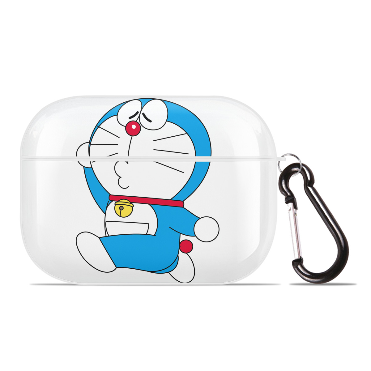 （画像用） ドラえもん Doraemon 【AirPods Pro用】ハードシェル保護ケース 耐衝撃・防指紋・カラビナ付き商品仕様