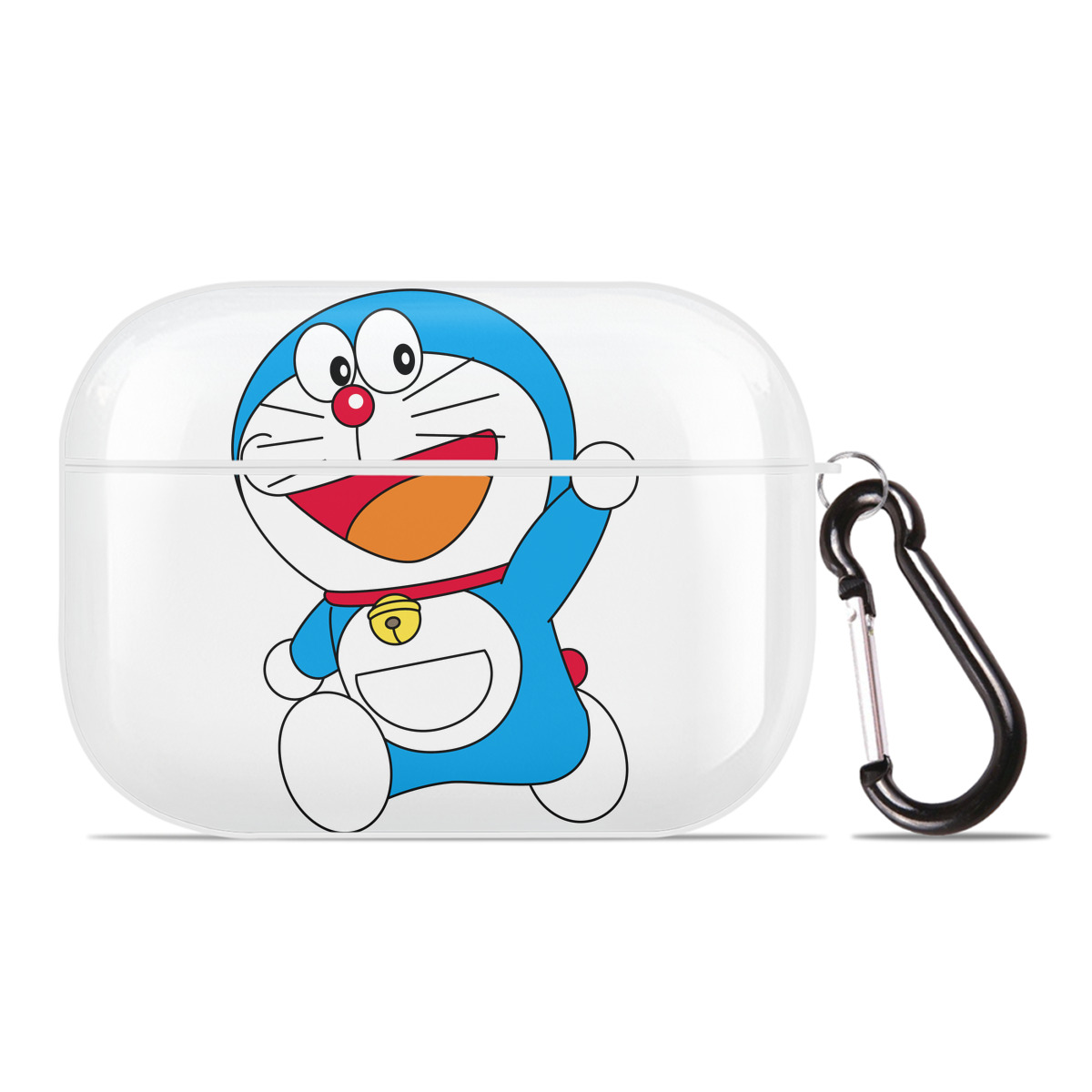 （画像用） ドラえもん Doraemon 【AirPods Pro用】ハードシェル保護ケース 耐衝撃・防指紋・カラビナ付き商品仕様