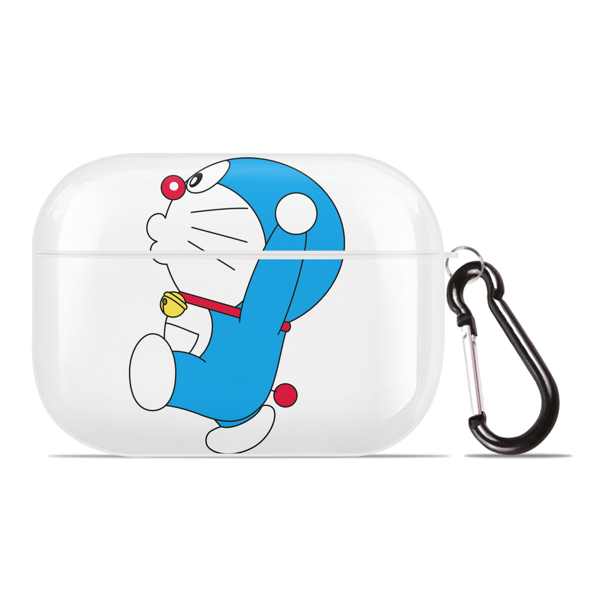 （画像用） ドラえもん Doraemon 【AirPods Pro用】ハードシェル保護ケース 耐衝撃・防指紋・カラビナ付き商品仕様